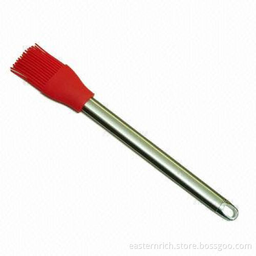 Silicone brush, 18/8s.s hollow handle, 10.5"(L)